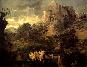 Landscape with Hercules and Cacus Poussin